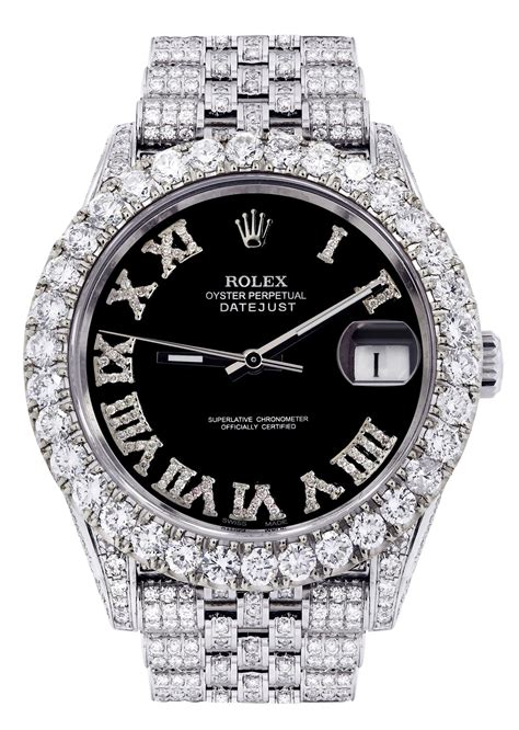 iced out rolex replica watches|rolex datejust 41 iced out.